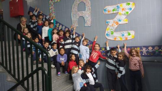 Infantil 5a celebra la Paz 2